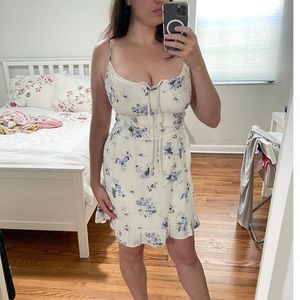 Abercrombie floral mini dress